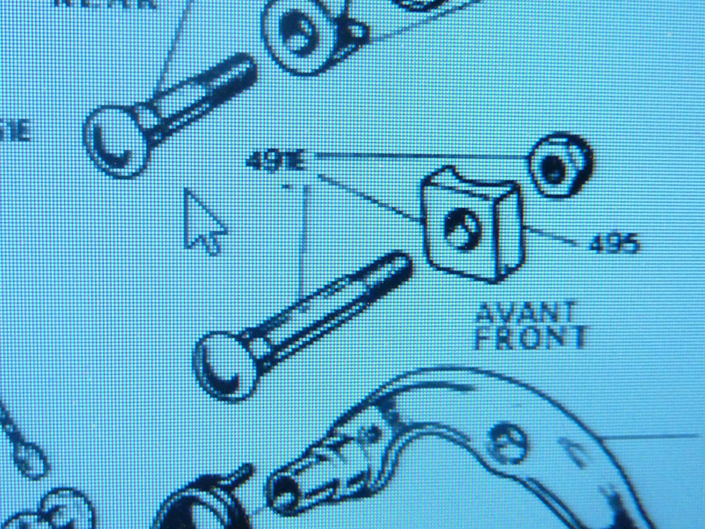 ✨Neu Pivot Frein Central MAFAC MAF-491E Front Center Bolt Racer Vintage NOS✨
