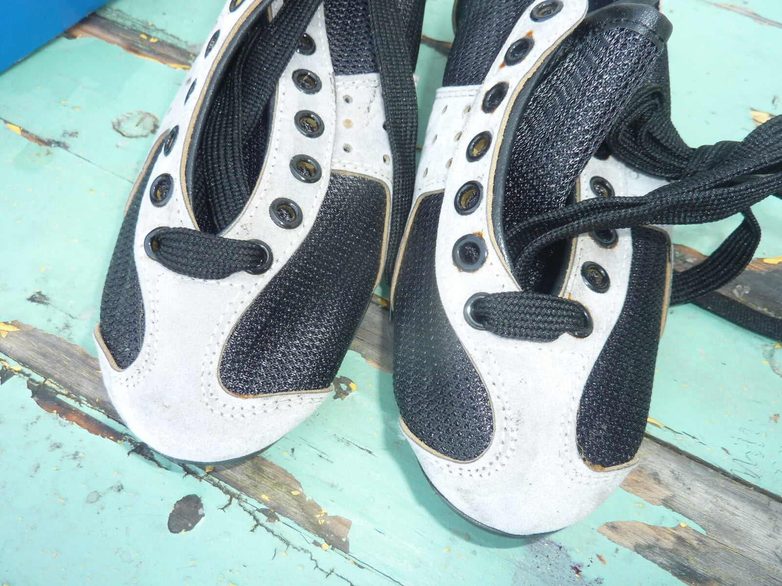 Chaussures de cyclisme ancienne   - RIVAT T38 model 640 TERGAL