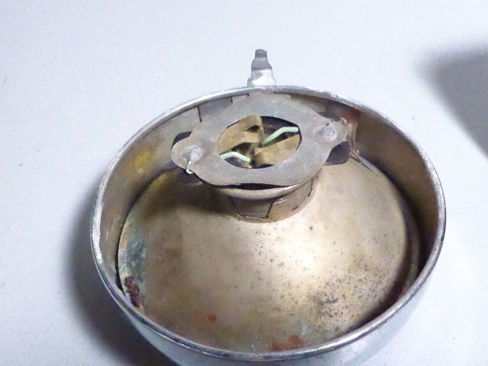 Phare SOUBITEZ Ancien Ø100mm Motobécane Peugeot Vélo Mobylette