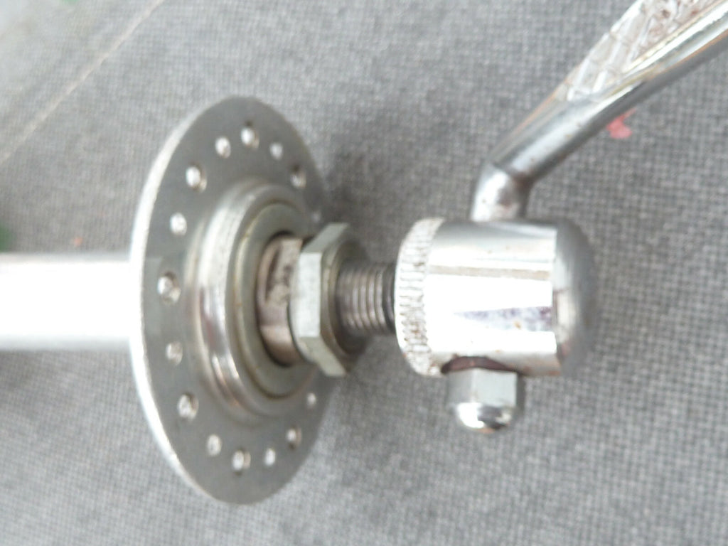 NOS NEU 1 vintage axe moyeux  orthor luxe 36 trous HOLE  FRONT HUB Nervex
