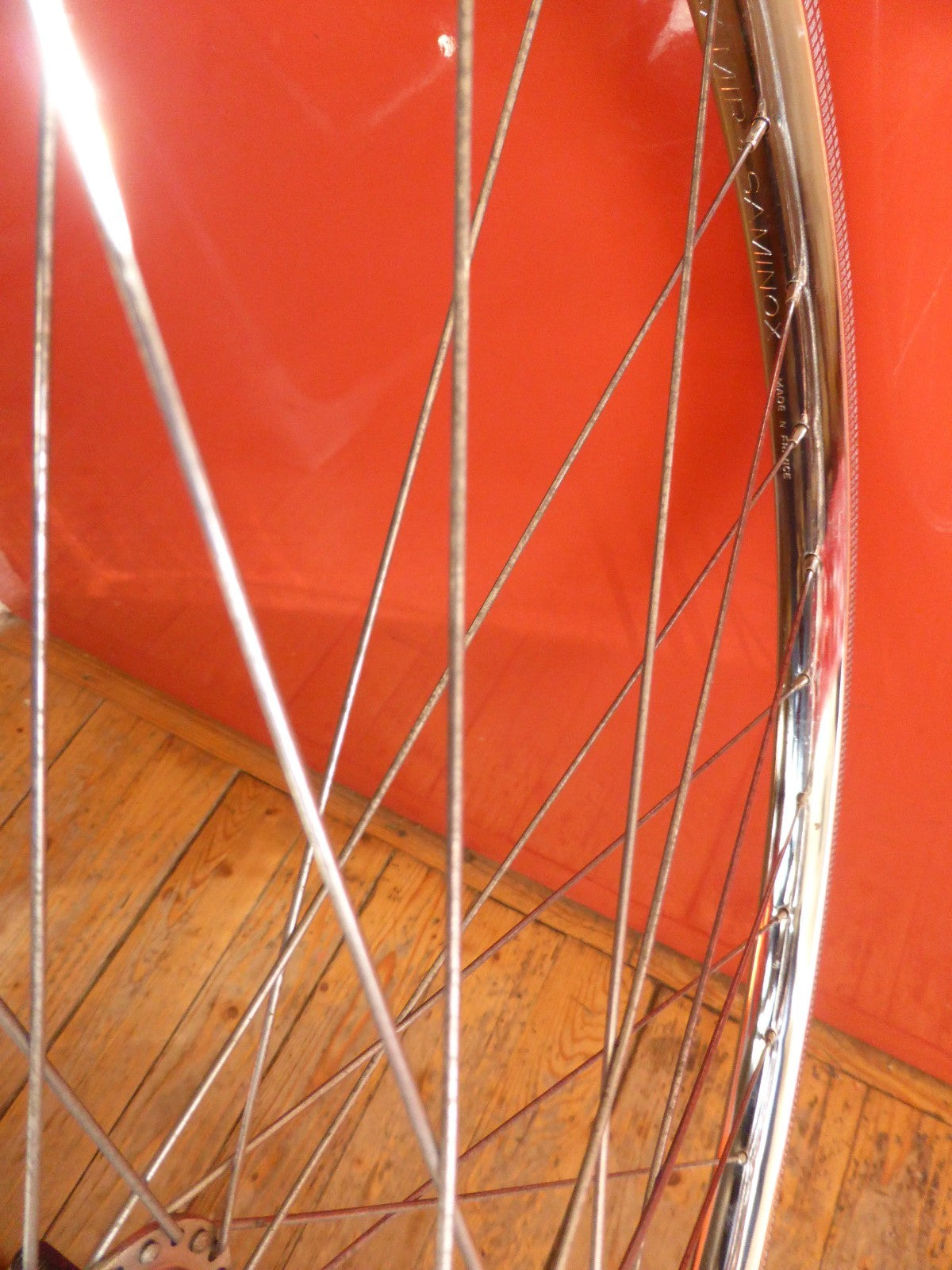 ✨ NOS  Roue Vélo Vintage SAMIR 650B Saminox 1982 – 36 rayons Peugeot Motobecane✨