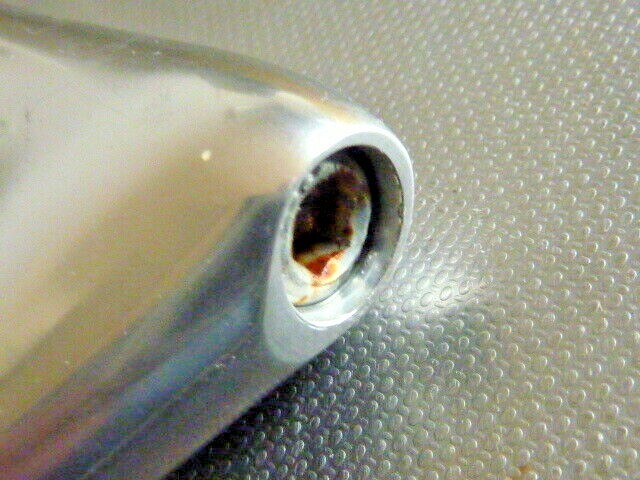 Potence 3TTT logo gravé alu 125mm 25,4mm 22 mm  80s