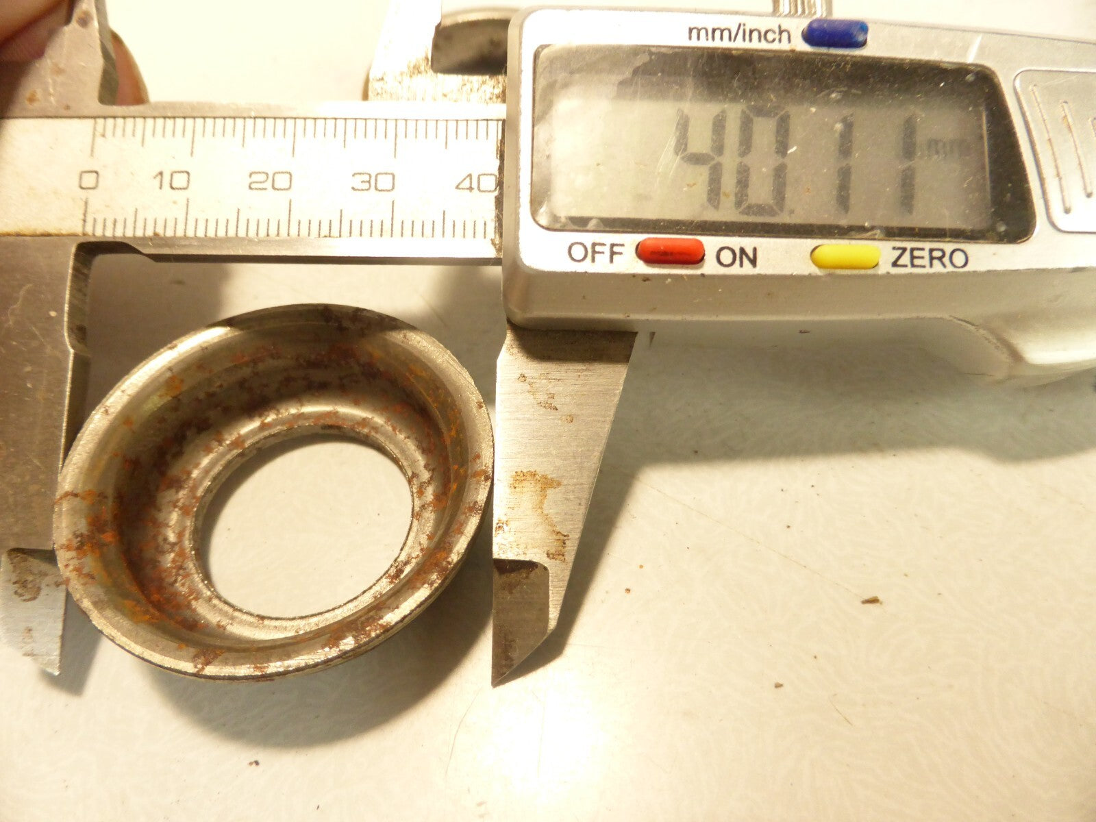 moyeu 2 Cuvettes de pédalier acier ø 35 mm - NOS - Oldschool, Vintage coupelles