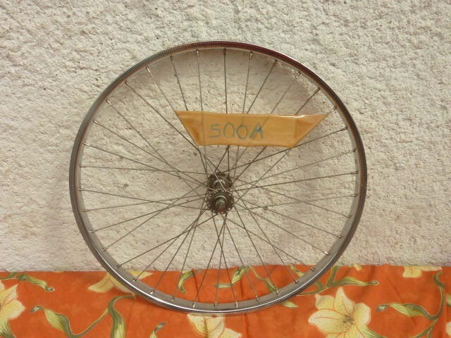 RARE Saminox Samir 500A ROUE velo wheels peugeot pneu 500x28 jante 500x21 20"