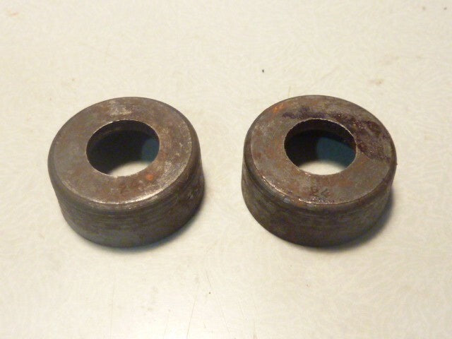 NOS NEU 2 Cuvettes moyeu acier ø 40 mm - NOS - Oldschool, Vintage coupelles