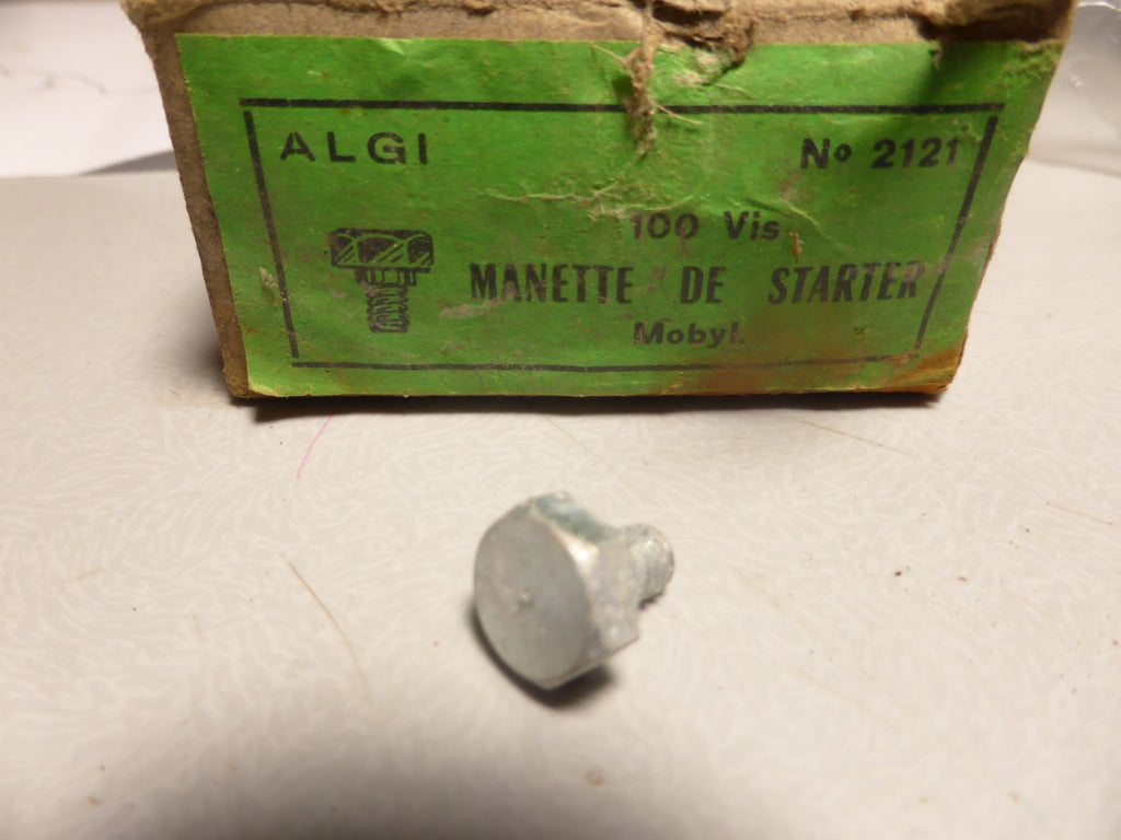 ✨NOS Vis Manette Starter Épaulée ✨Mobylette Motobécane – ALGI 2121 – Vintage✨