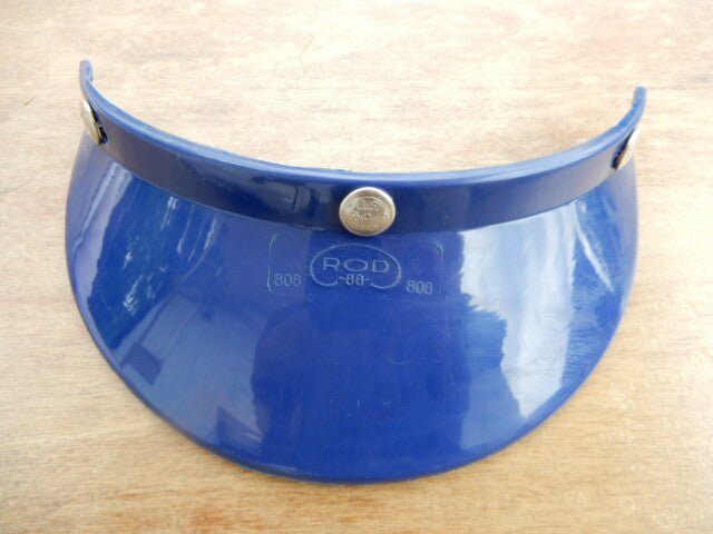 ancienne Visière de casque ROD jet vintage 3 pressions mobylette solex vespa