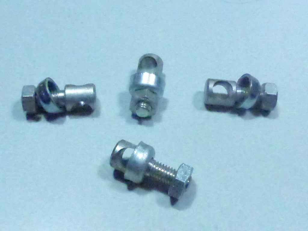 ✨4 SERRE TRINGLE  L 22.3 X 8 X D 6mm velo mobylette cyclomoteur VINTAGE ✨