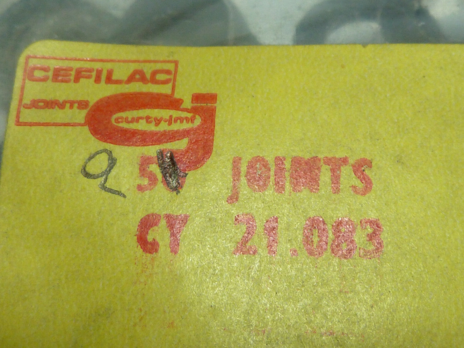 ✨ Ancien stock / NOS NEU – Joint de pot Motobécane Cady – CEFILAC – Neuf ✨