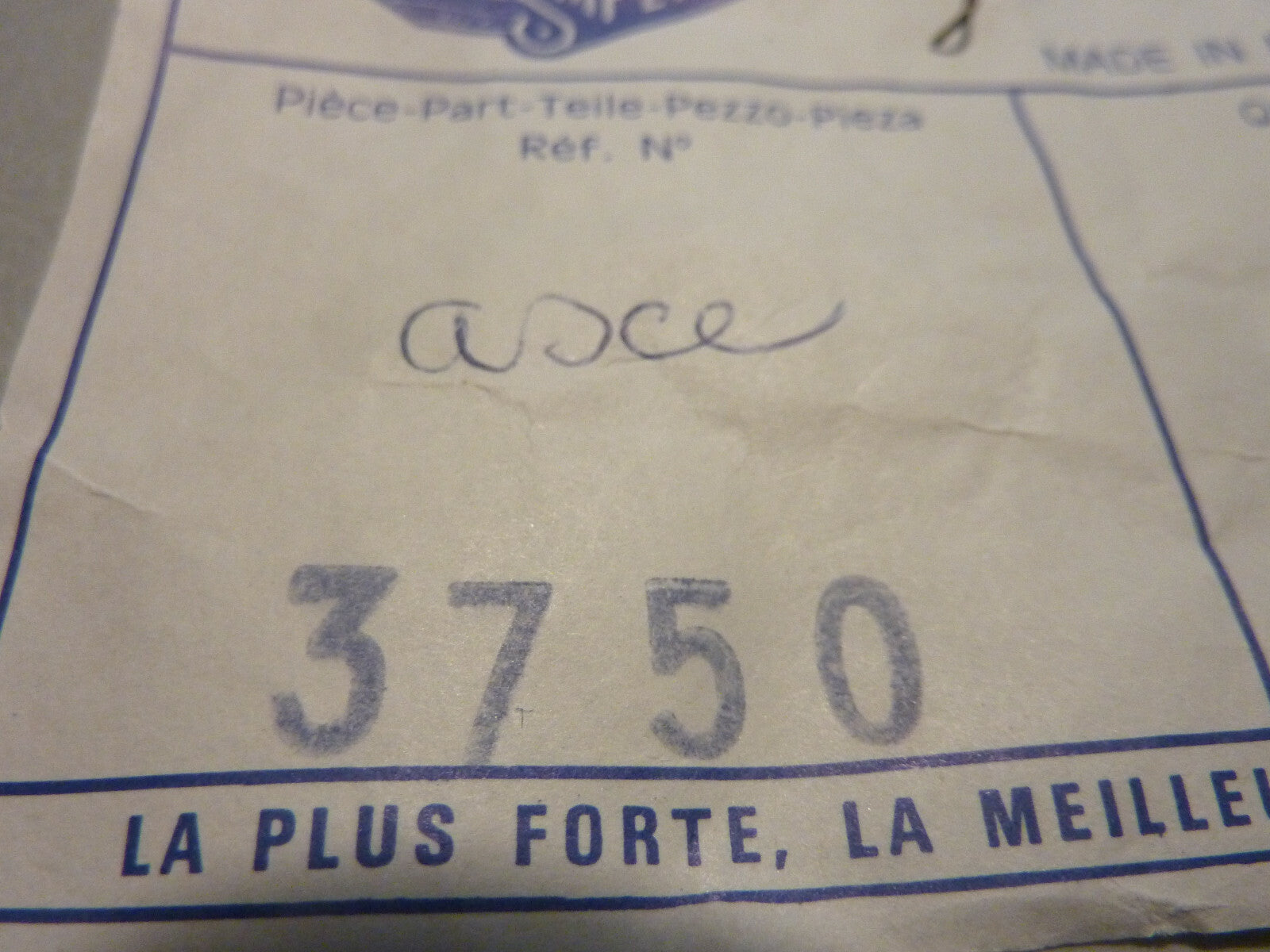 NOS axe axle  vis screw dérailler SLJ simplex parts 3750