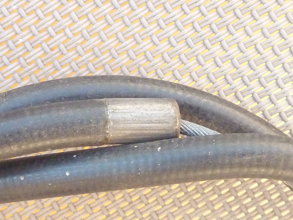 1 gaine de câble de freins avec câble embout tonneau 65-90