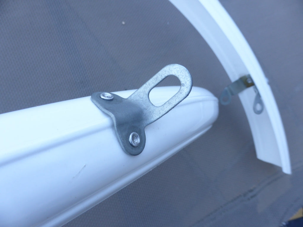 ✨ NOS Paire de Garde-boue Bluemels Club Special – Blanc – Vintage fenders✨