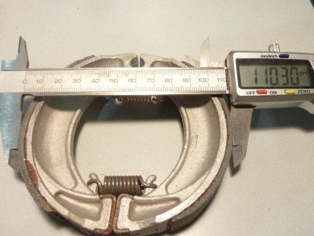 Mâchoires de frein à tambour neuve ancien stock pour Ø 110