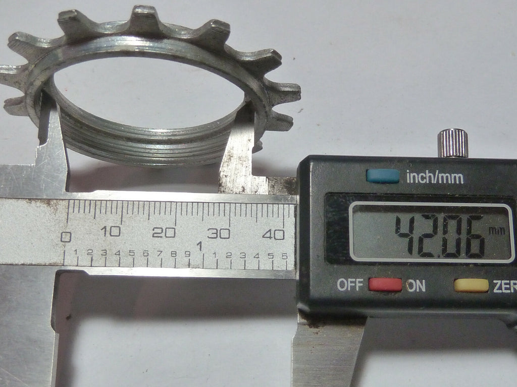 ✨Sachs Maillard Sprocket.cogs pignon velo vintage 14 T  Argent  silver NOS✨