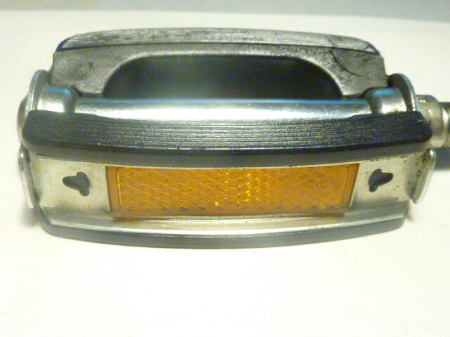 1  pédale WECO  vélo ancien vintage pedals  droite  9/16"