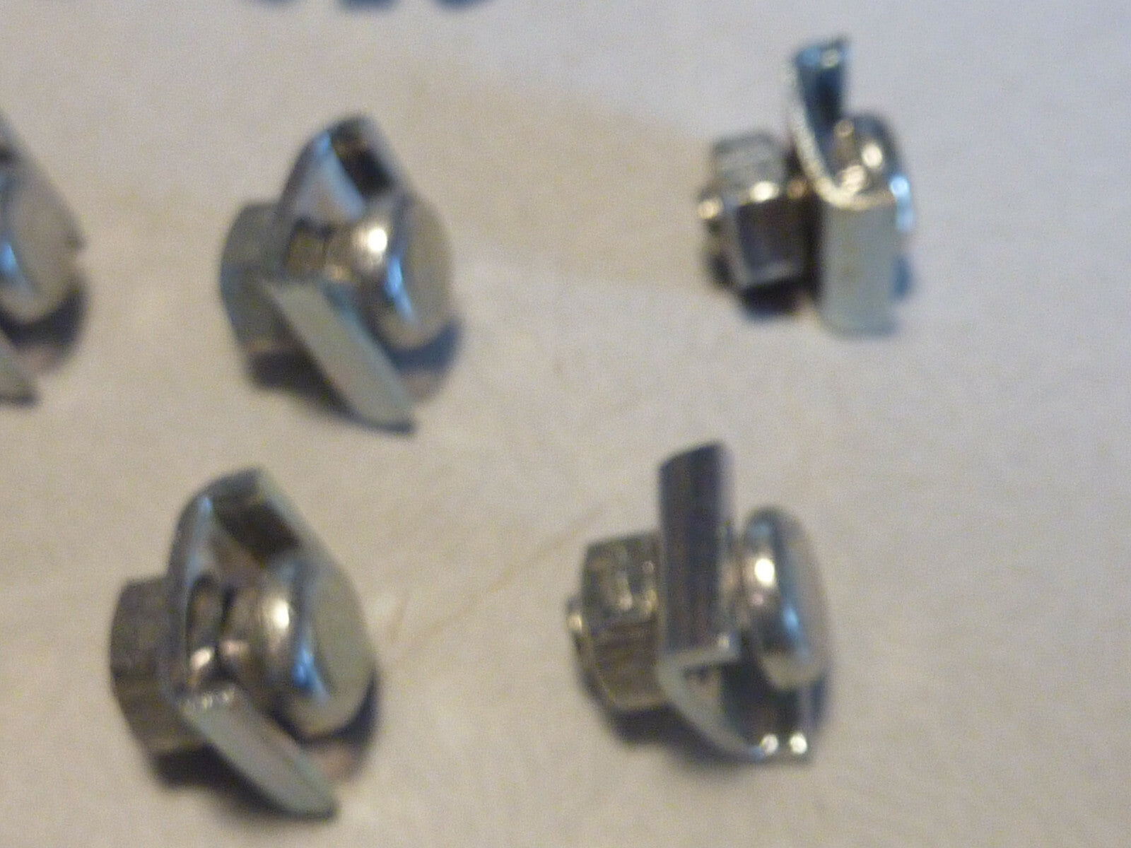 NOS Vis à Papillon Écrous à Oreilles vintage ancien stock garde boue fender