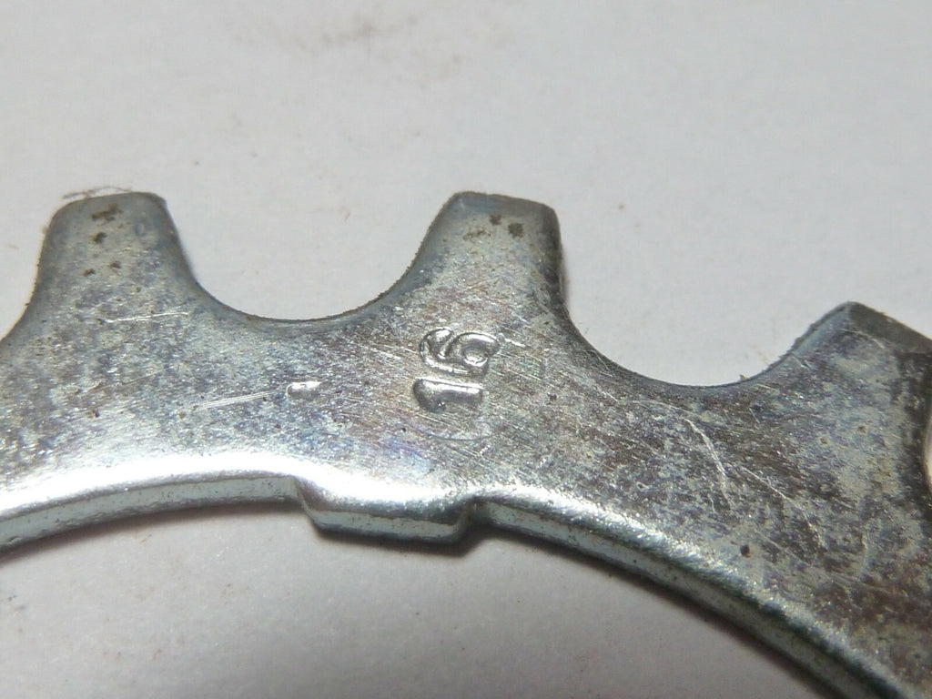 Sachs Maillard Sprocket.cogs pignon vintage 16 T Argent  silver NOS