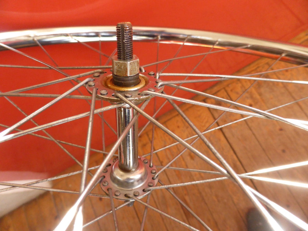 ✨ NOS  Roue Vélo Vintage SAMIR 650B Saminox 1982 – 36 rayons Peugeot Motobecane✨