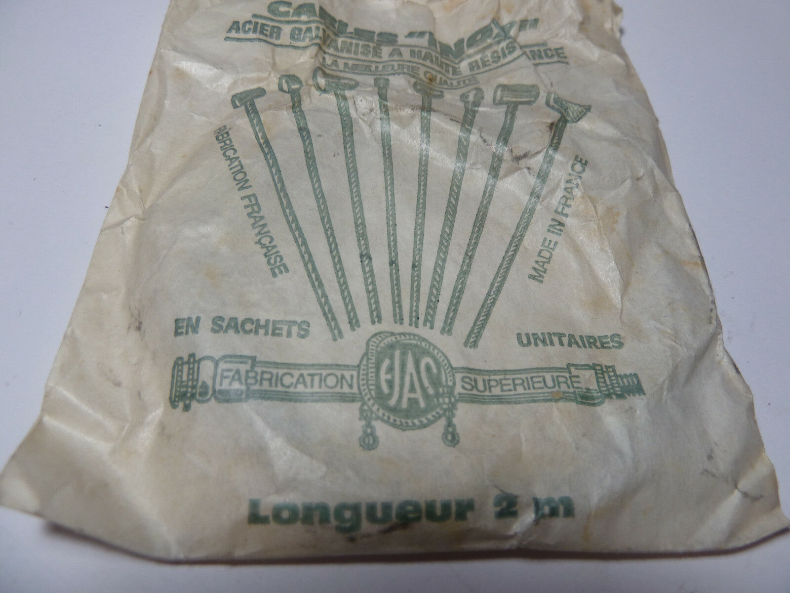 NOS CLB CÂBLE FREIN ARRIÈRE 2M MOBS PEUGEOT 103 MBK 51 MOTOBECANE- MOTOCONFORT
