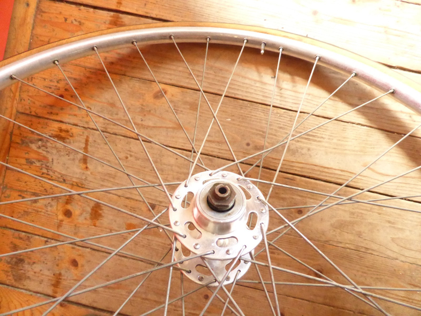 ✨Mavic Monthlery Route NOS Roue arrière moyeux Normandy  velo Vintage Rare✨