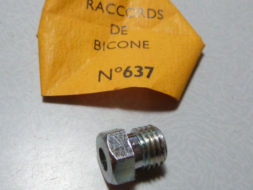 NOS neu Raccord de bicone  Écrou de pompe à essence 8x100  VéloSoleX