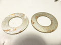 2 RONDELLE PLATE ACIER DIAM  44x24 mm  épaisseur 2 mm