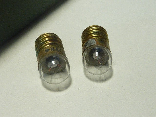 2 AMPOULE jaune vintage mazda  VIS 12V 0.04 A sph 9.75 feu arrière cyclomoteur