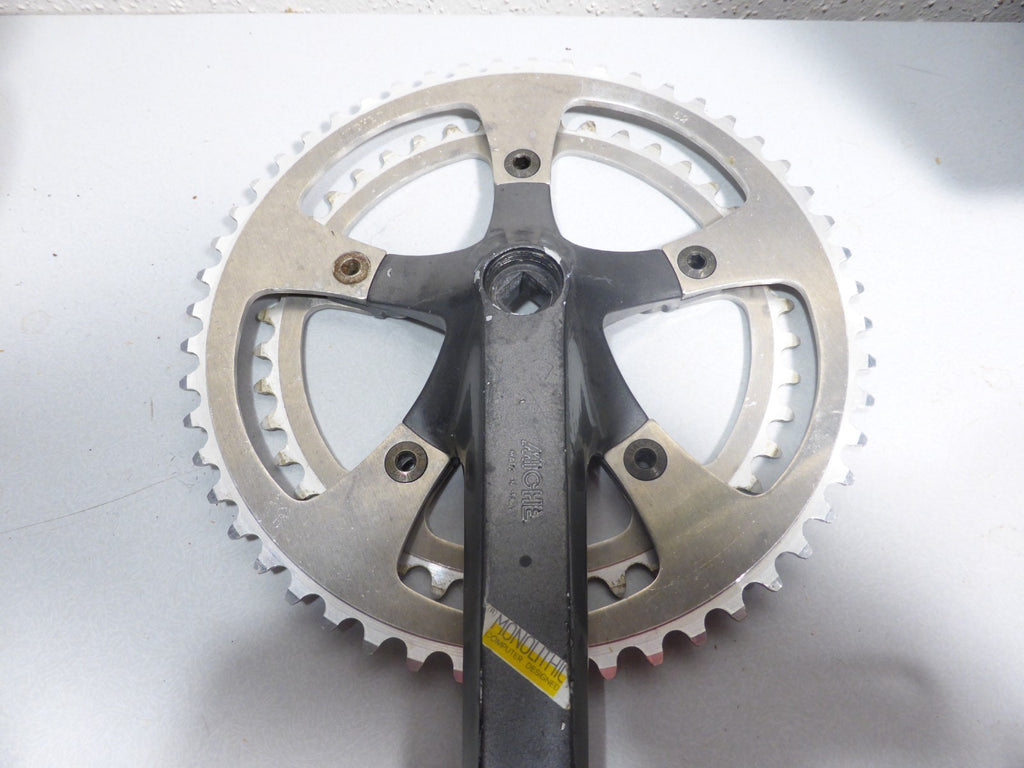 NOS Miche Monolithic Bicycle Crankset Double chainring 52-42