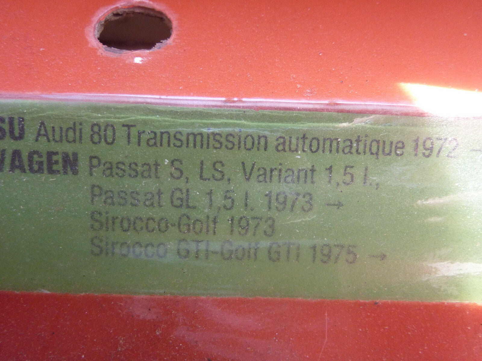 Plaquettes de Frein avant Audi NSU 80 passat Golf GTI Passat Sirocco vw