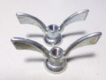NOS 2 anciens Ecrous Papillon SOVA Velo Ancien Set Wing Nuts Brass 8 mm vintage