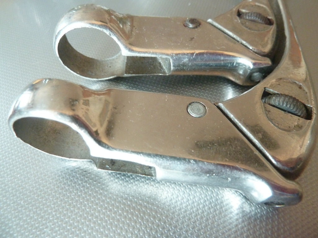 NOS neu rare superbes Poignées leviers de vélo alliage et acier  cyclomoteur