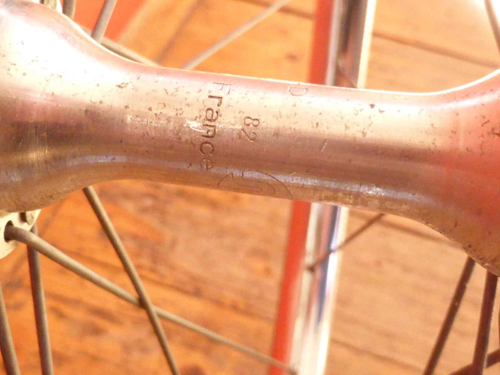 ✨ NOS  Roue avant Vélo Vintage SAMIR 650B Saminox 1982 – Moyeu Maillard✨