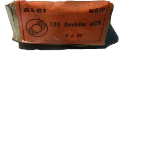 NOS neu ancien stock Algi 15 Rondelles 6x20