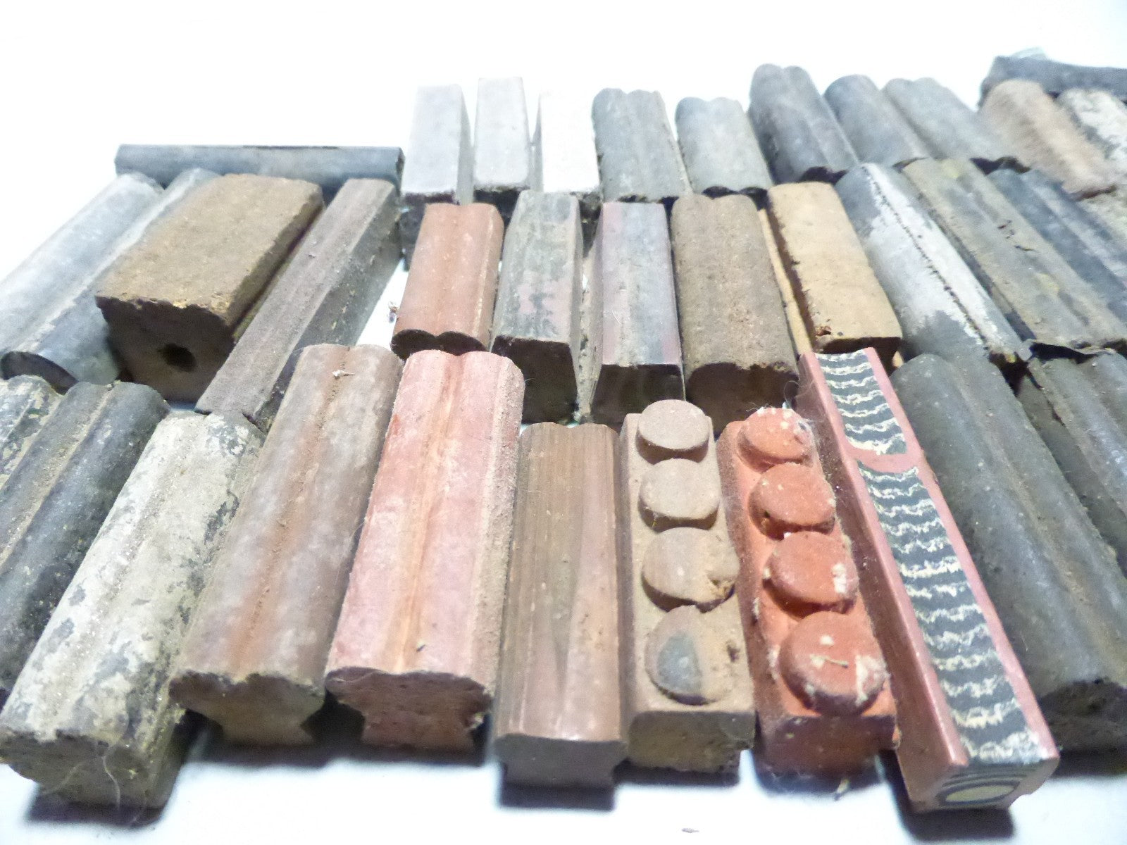 ✨ Lot porte-patins de frein vélo vintage – anciens supports brake pads bicycle ✨