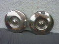 2 anciens vintage ENJOLIVEUR DE ROUE chromé  360mm