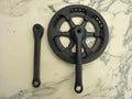 NOS Pédalier vintage 40 dents  centre carré  manivelle 150 mm